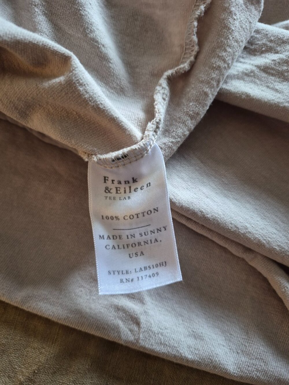 Frank and Eileen Patrick Cotton Popover Shirt Size S - Picture 6 of 7